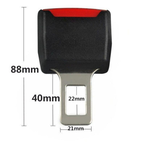 Planet Gates 200000488 Car Seat Belt Clip Extension Plug Car Safety Seat Lock Buckle Seat Belt Clip Extender Converter Car Accessories
