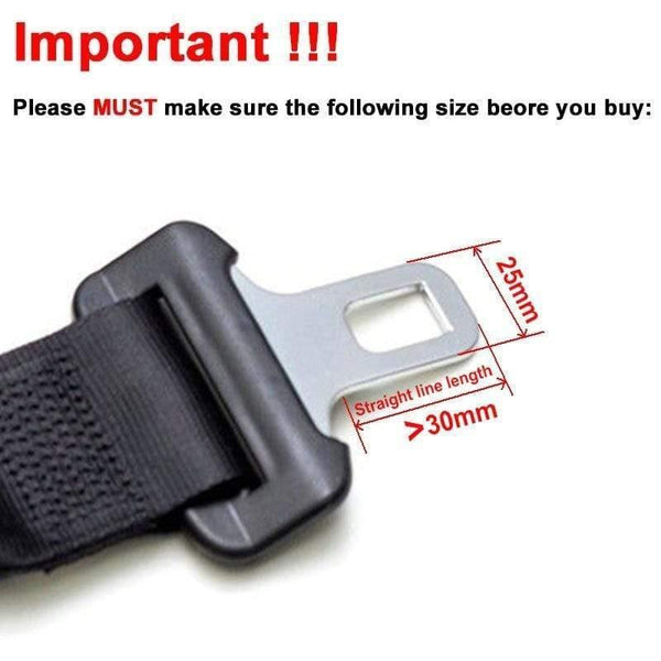Planet Gates 200000488 E24 Safety Certified Tongue Width 24.5mm Car Seat Safety Belt Extension Cars Seatbelt Extenders Auto Belt For Child Seat -Type B