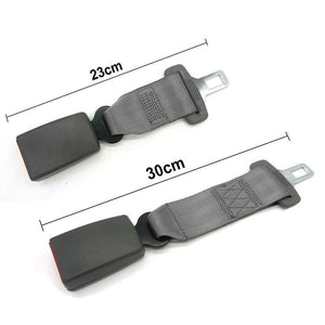 Planet Gates 200000488 Metal Tongue Width 21mm Car Seat Belt Safety Extension Seatbelt Extenders For Auto Belts Child Seats - Black Beige Gray