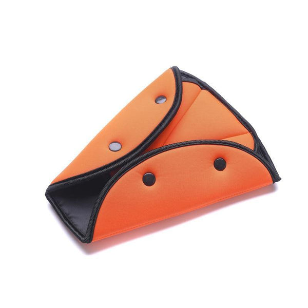 Planet Gates 200000488 orange YAPAI Children Car Seat Safety Belt Adjustable Triangle Safety Seat Belt Pad Retainer Child Protection Car Accessories