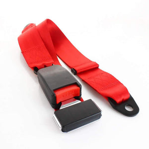 Planet Gates 200000488 Red Universal 2 Point Car Auto Safety Seat Belt Seatbelt Extender Extension Belt Car Seat Belt Buckle Extender Strap Non-Retractable