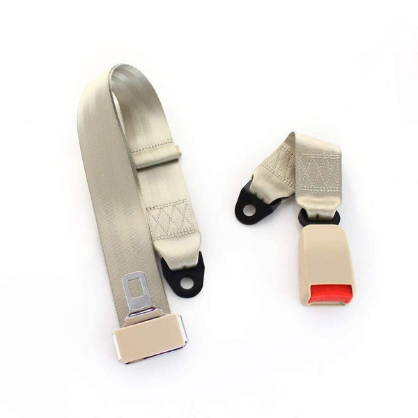 Planet Gates 200000488 Universal 2 Point Car Auto Safety Seat Belt Seatbelt Extender Extension Belt Car Seat Belt Buckle Extender Strap Non-Retractable