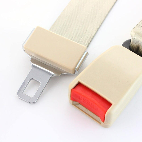 Planet Gates 200000488 Universal 2 Point Car Auto Safety Seat Belt Seatbelt Extender Extension Belt Car Seat Belt Buckle Extender Strap Non-Retractable