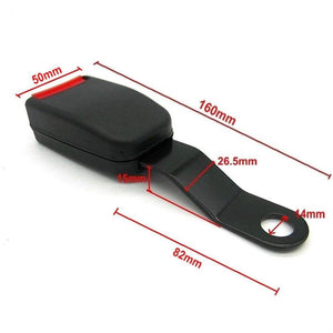 Planet Gates 200000488 Universal Red Car Seat Belts Safety Belt Extender Extension Buckle Adujstable Shoulder Seatbelt Fits Most Car Bus Truc