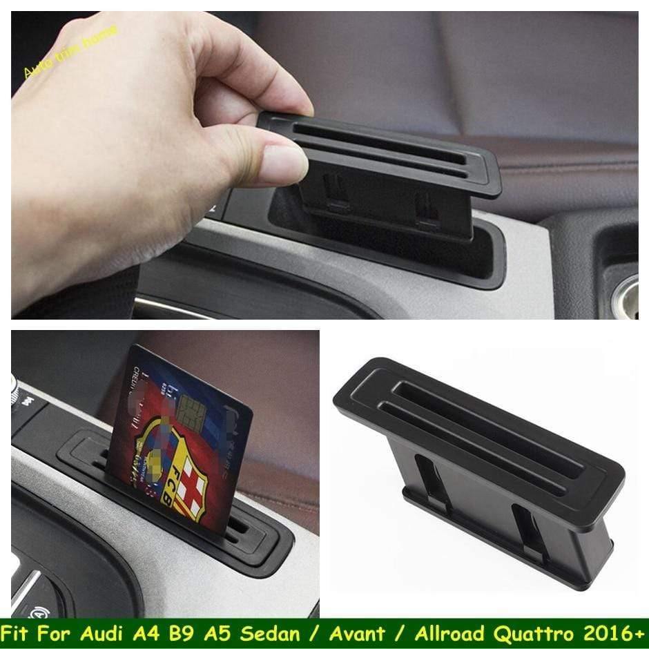 Planet Gates 200000670 Lapetus Center Control Card Storage Bank Card Cover Fit For Audi A4 B9 A5 Sedan Avant Allroad Quattro 2016 - 2020 Auto Accessory