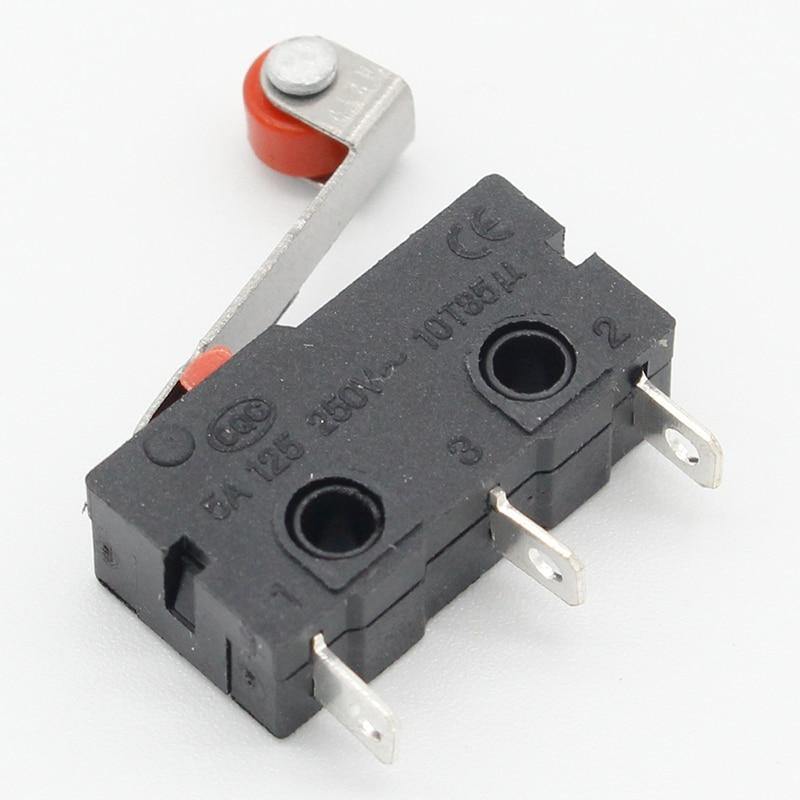 Planet Gates 200001056 10 Pcs Mini Micro Limit Switch Roller Lever Arm SPDT Snap Action LOT