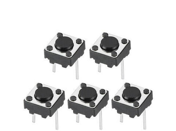 Planet Gates 200001056 100PCS Middle 2pin 6x6x4.3/5/6/7/8/9/10 Mm Switch Tactile Push Button Switches 6x6x4.3mm 6x6x5mm 6x6x6mm 6x6x7mm 6x6x8mm 6x6x9mm