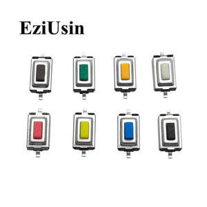 Planet Gates 200001056 100pcs Tact Touch Micro Switch 3X6X2.5MM 3*6*2.5 SMD White Red Black  Black Orange  Green Blue Brown Button Head