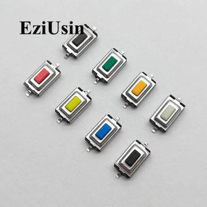 Planet Gates 200001056 100pcs Tact Touch Micro Switch 3X6X2.5MM 3*6*2.5 SMD White Red Black  Black Orange  Green Blue Brown Button Head