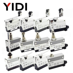Planet Gates 200001056 10A 250VAC AZ-7312 AZ-7311 AZ-7121 AZ-7310 TZ-7141 Waterproof Microswitch Travel Limit Switch Small Horizontal Roller Lever