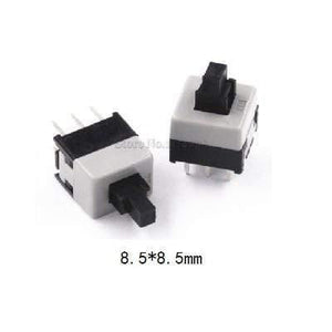 Planet Gates 200001056 10P 8.5mm No Lock 10Pcs Non-Self-Locking Switch / Self-Locking Switch 5.8*5.8 7*7 8*8 8.5X8.5MM Key Switch Cap Switch