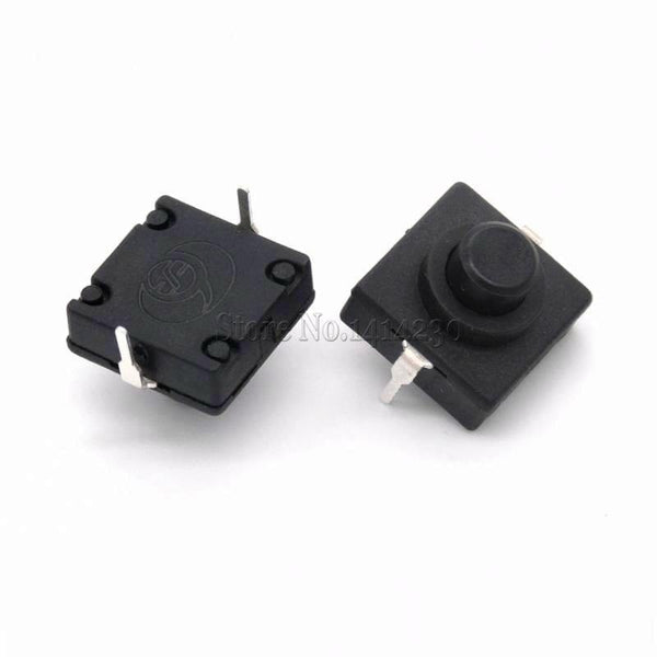 Planet Gates 200001056 10PCS Flashlight Button Switch 1A 30V CB-1212-112D 2Pin Ultra-Thin Middle Of The Feet
