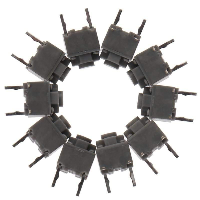 Planet Gates 200001056 10pcs/lot Mute Button 6*6*7.3 Silent Switch Wireless Mouse Wired Mouse Micro Switch Wholesale