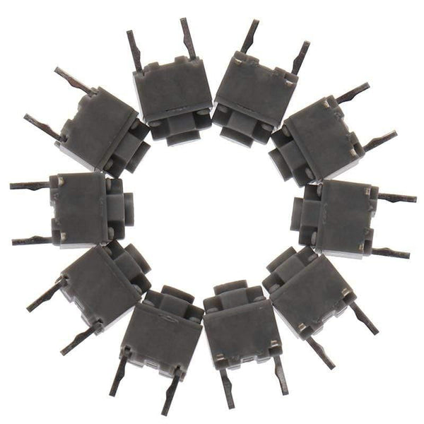 Planet Gates 200001056 10pcs/lot Mute Button 6*6*7.3 Silent Switch Wireless Mouse Wired Mouse Micro Switch Wholesale