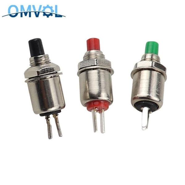 Planet Gates 200001056 10pcs Mixed Colors 10PCS 5mm spring return momentary micro push button switch DS-402