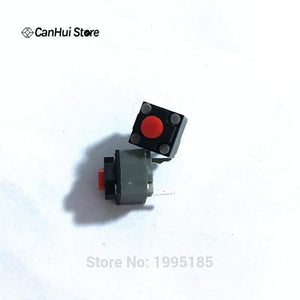 Planet Gates 200001056 10Pcs Mute Button 6*6*7.3 Silent Button Switch Wireless Mouse Wired Mouse Button Light Touch Micro Mouse Switch 6x6x7.3 2Pin