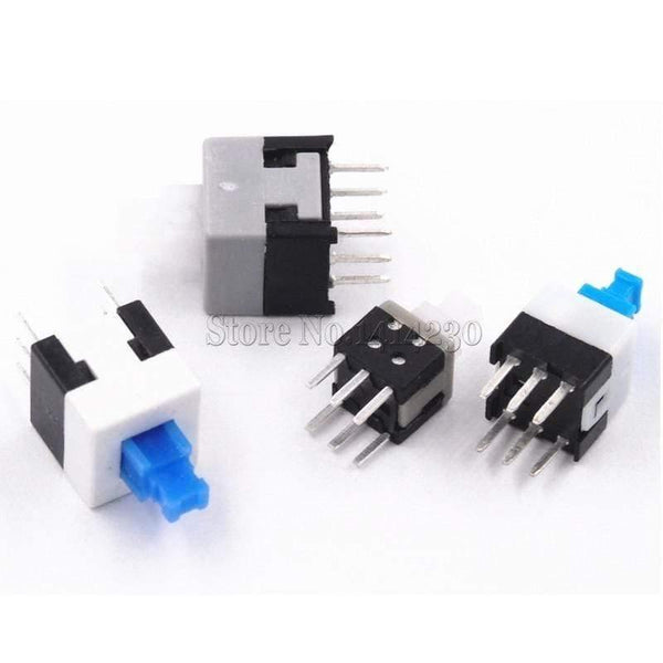Planet Gates 200001056 10Pcs Non-Self-Locking Switch / Self-Locking Switch 5.8*5.8 7*7 8*8 8.5X8.5MM Key Switch Cap Switch
