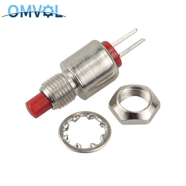Planet Gates 200001056 10pcs red 10PCS 5mm spring return momentary micro push button switch DS-402