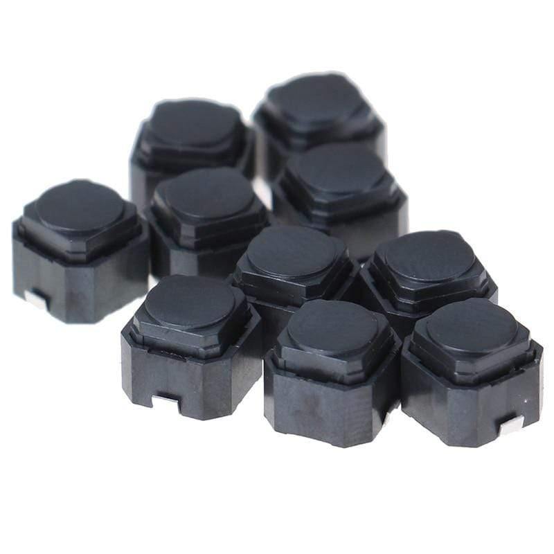 Planet Gates 200001056 10Pcs Silent Tact Switch 6*6*5mm Smd Silicone Button Switch Touch Switch Height 5mm