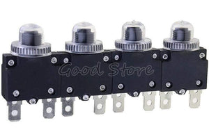 Planet Gates 200001056 1PCS Circuit Breaker MR1 3A,4A,5A,6A ,7A,8A,10A,15A,16A,18A,20A,25A ,30A  Thermal Switch Overload Protector Push Button And Cap