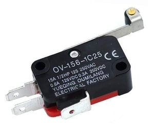 Planet Gates 200001056 1PCS V-156-1C25 15A The Micro Switch,  Push Button SPDT Momentary Snap Action Limit Switch, Travel Switch,