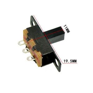 Planet Gates 200001056 20/50pcs/lot Micro Slide Switch 3PIN 2 Position 1P2T ON-OFF Toggle Switch Handle Length 6mm SS12F15VG6 SS12F15VG5