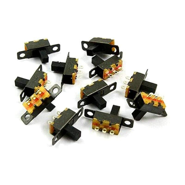 Planet Gates 200001056 20/50pcs/lot Micro Slide Switch 3PIN 2 Position 1P2T ON-OFF Toggle Switch Handle Length 6mm SS12F15VG6 SS12F15VG5