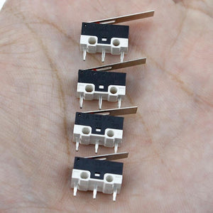 Planet Gates 200001056 20PCS/Lot Micro Switch Push Button Switch 3 Pin 1A 125V AC Mini Light Touch Switch For Mouse