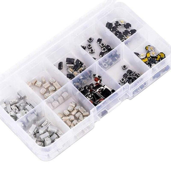 Planet Gates 200001056 250pcs/box 10 Models Car Remote Control Tablet Micro Switch Key Touch Tactile Push Button Component