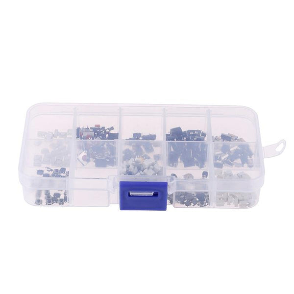 Planet Gates 200001056 250pcs/box 10 Models Car Remote Control Tablet Micro Switch Key Touch Tactile Push Button Component