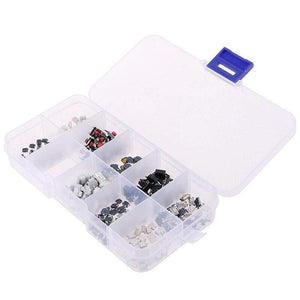 Planet Gates 200001056 250pcs/box 10 Models Car Remote Control Tablet Micro Switch Key Touch Tactile Push Button Component