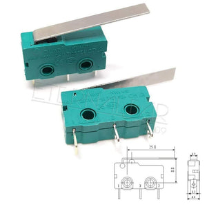 Planet Gates 200001056 28MM handle Hzy Mini  Micro Switch Roller Lever Arm SPDT Snap Action LOT 5A 250V KW4-OZ KW4A NC-NO-C With Pulley 3 Feet Stroke Limit Switch