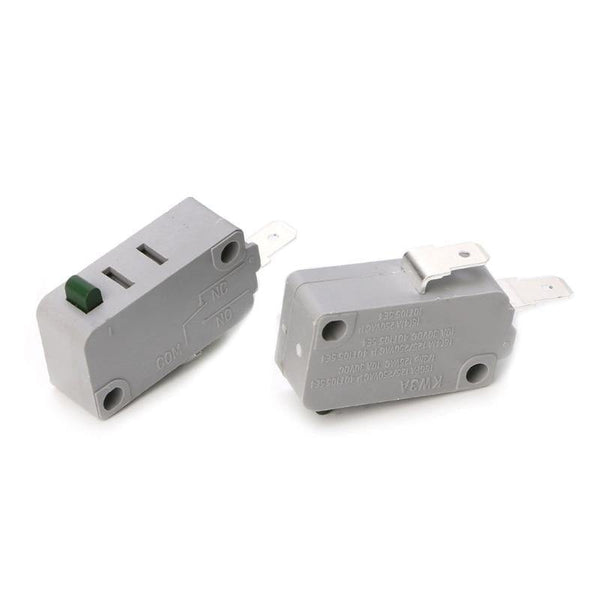 Planet Gates 200001056 2Pcs KW3A Microwave Oven Door Micro Switch 125V/250V 16A Normally Open Switch 19QB