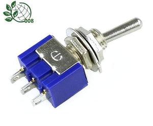 Planet Gates 200001056 5 Pcs MTS-102 AC ON-ON SPDT 2 Position Latching Toggle Switch 6A 125V S Promotion!