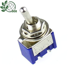 Planet Gates 200001056 5 Pcs MTS-102 AC ON-ON SPDT 2 Position Latching Toggle Switch 6A 125V S Promotion!