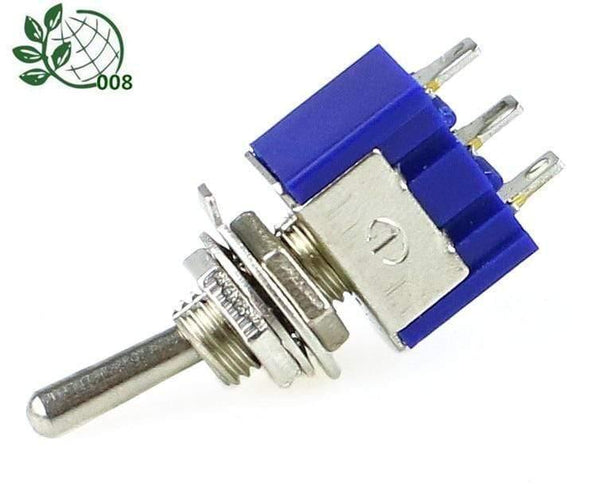 Planet Gates 200001056 5 Pcs MTS-102 AC ON-ON SPDT 2 Position Latching Toggle Switch 6A 125V S Promotion!