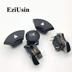 Planet Gates 200001056 5pcs/1set A14 Cap 5 Way Direction Combination Switch B3F-4055 With Arrow OK Button 12*12*7.3 Micro Tactile Tact Taster Schalter