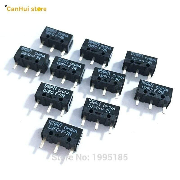 Planet Gates 200001056 5PCS/LOT New Authentic OMRON Mouse Micro Switch D2FC-F-7N Mouse Button Fretting D2FC-E-7N D2FC