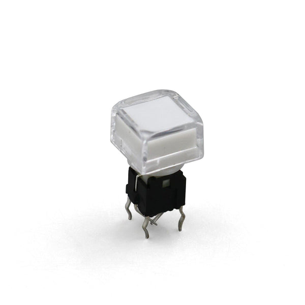 Planet Gates 200001056 5Pcs TS5 Series Square 9.2*9.2mm With LED Momentary SPST PCB Mini Push Button Click Tact Switch