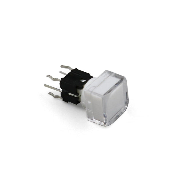 Planet Gates 200001056 5Pcs TS5 Series Square 9.2*9.2mm With LED Momentary SPST PCB Mini Push Button Click Tact Switch