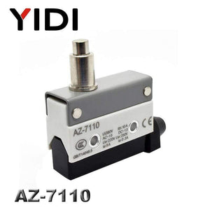 Planet Gates 200001056 AZ-7110 10A 250VAC AZ-7312 AZ-7311 AZ-7121 AZ-7310 TZ-7141 Waterproof Microswitch Travel Limit Switch Small Horizontal Roller Lever