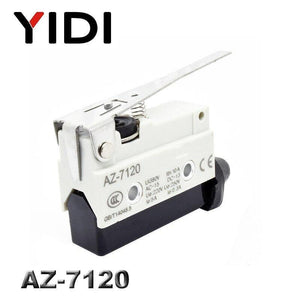 Planet Gates 200001056 AZ-7120 10A 250VAC AZ-7312 AZ-7311 AZ-7121 AZ-7310 TZ-7141 Waterproof Microswitch Travel Limit Switch Small Horizontal Roller Lever