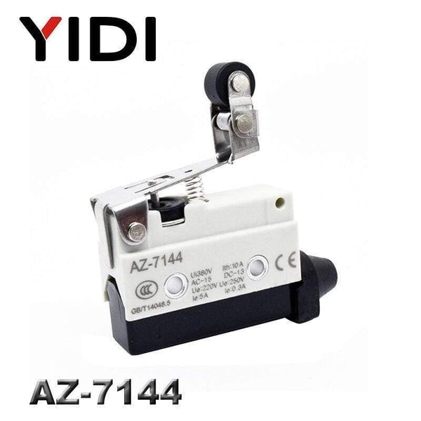 Planet Gates 200001056 AZ-7144 10A 250VAC AZ-7312 AZ-7311 AZ-7121 AZ-7310 TZ-7141 Waterproof Microswitch Travel Limit Switch Small Horizontal Roller Lever