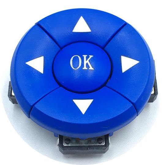 Planet Gates 200001056 Blue with symbol 5pcs/1set A14 Cap 5 Way Direction Combination Switch B3F-4055 With Arrow OK Button 12*12*7.3 Micro Tactile Tact Taster Schalter