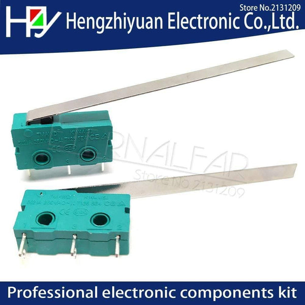 Planet Gates 200001056 Hzy Mini  Micro Switch Roller Lever Arm SPDT Snap Action LOT 5A 250V KW4-OZ KW4A NC-NO-C With Pulley 3 Feet Stroke Limit Switch