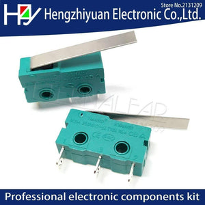 Planet Gates 200001056 Hzy Mini  Micro Switch Roller Lever Arm SPDT Snap Action LOT 5A 250V KW4-OZ KW4A NC-NO-C With Pulley 3 Feet Stroke Limit Switch