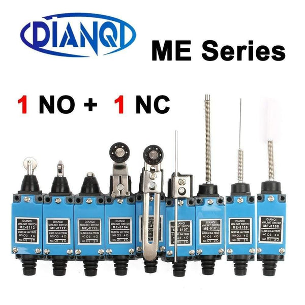 Planet Gates 200001056 ME ME-8108 Limit Switch Rotary Adjustable Roller Mini Limit Switches TZ-8108 AC250V 5A NO NC 8108 8104 8111 8112 8122 8166 9101