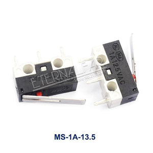 Planet Gates 200001056 MS-1A-13.5 / 5 Pieces-lot Micro Limit Switch Momentary Push Button Switch 1A 125V AC Mouse Switch 3Pins Long Handle Roller Lever Arm SPDT 12* 6 *6mm