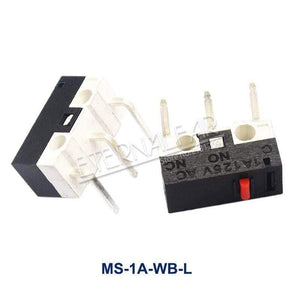 Planet Gates 200001056 MS-1A-WB-L / 5 Pieces-lot Micro Limit Switch Momentary Push Button Switch 1A 125V AC Mouse Switch 3Pins Long Handle Roller Lever Arm SPDT 12* 6 *6mm