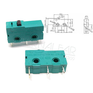 Planet Gates 200001056 No handle Hzy Mini  Micro Switch Roller Lever Arm SPDT Snap Action LOT 5A 250V KW4-OZ KW4A NC-NO-C With Pulley 3 Feet Stroke Limit Switch